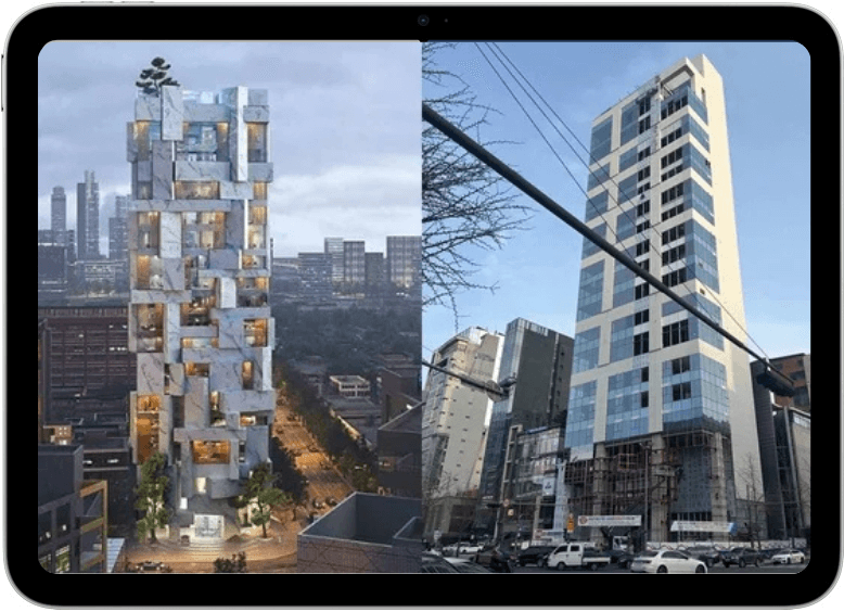 Concept vs. Reality - different result