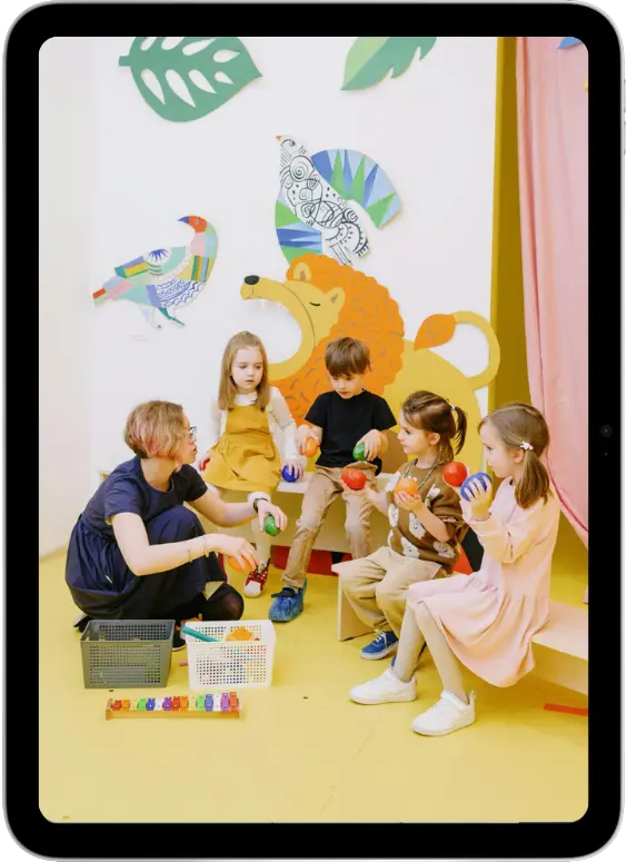 Multi-media marketing for daycares