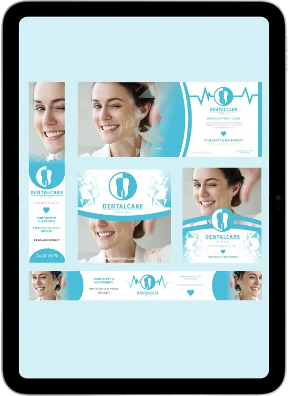 Display advertising for dental practices