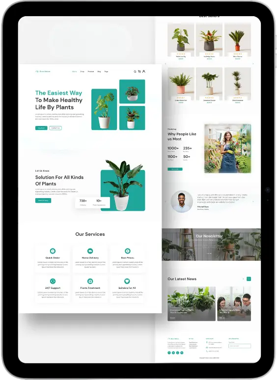 Custom business website design for local businesses