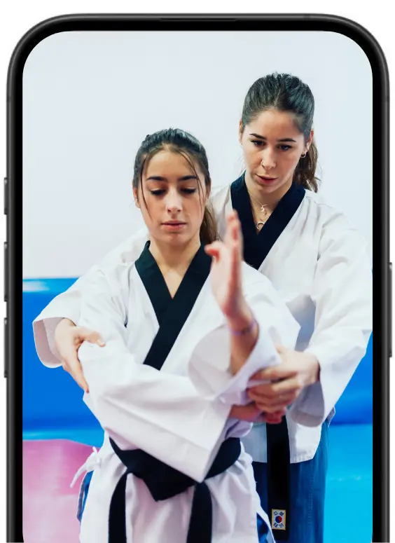 Martial arts marketing call to action