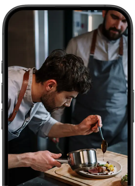 Restaurant marketing call to action