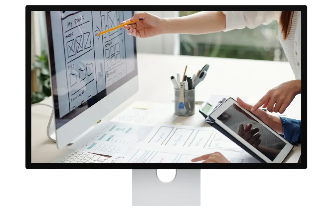 Business growth illustration - Professional website design services