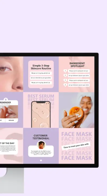 Custom content creation for social media