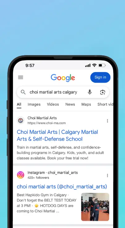 SEO and local search optimization